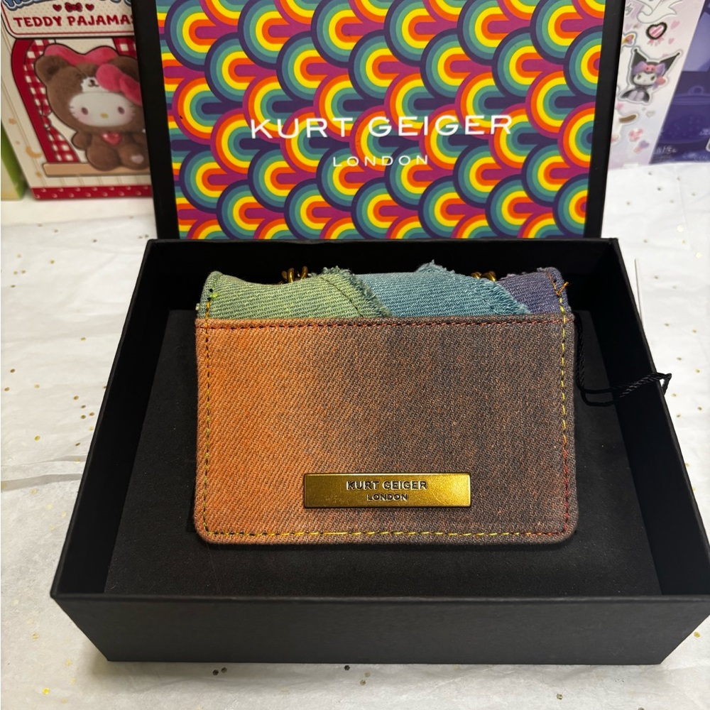 Kurt Geiger Multicolor Denim Micro Kensington 🌈 - Picture 3 of 16